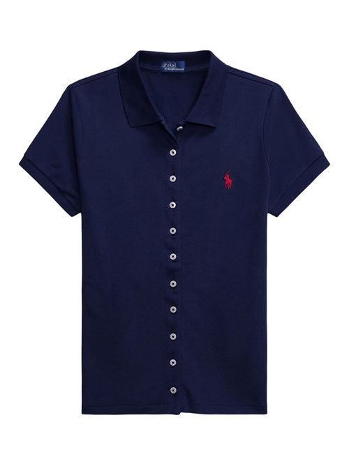 Polo camicia in cotone POLO RALPH LAUREN | 211939272001